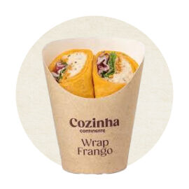Grab&Go. Imagem de Wraps de frango.